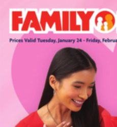 Family Dollar Ad Valentine's Day Book January 24 - February 14, 2025