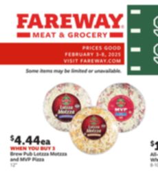 Fareway Ad Weekly February 3 - 8, 2025