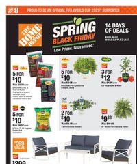 Home Depot Ad Spring Black Friday April 9 - 22, 2026