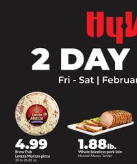 Hy-vee Ad 2 Day Sale February 21 - 22, 2025