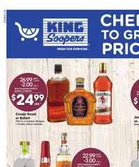 King Soopers Ad Cheers to Great Prices! March 12 - 18, 2025