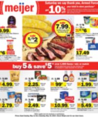 Meijer Weekly Ad May 12 18, 2024 page 1 thumbnail