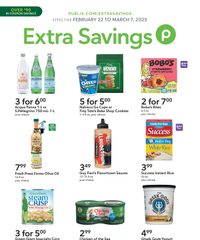 Publix Extra Savings February 22 - March 7, 2025