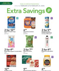 Publix Extra Savings February 8 - 21, 2025