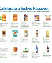 Publix Passover Savings March 26 - April 1, 2025