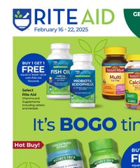 Rite Aid Weekly Ad February 16 - 22, 2025