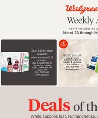 Walgreens Weekly Ad March 23 - 29, 2025