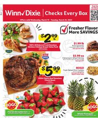 Winn-Dixie Ad Weekly Circular March 19 - 25, 2025